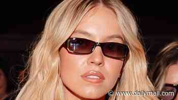 Sydney Sweeney is every bit the blonde bombshell in strapless dress for night out in Venice WITHOUT boyfriend Scooter Braun