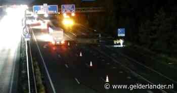 LIVE Verkeer | Lus bij A50 dicht door container op de weg: verkeer wordt omgeleid