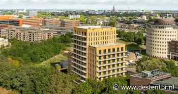 Dit nieuwe gebouw in de Spoorzone van Zwolle is bijna klaar, maar hoe nu verder?