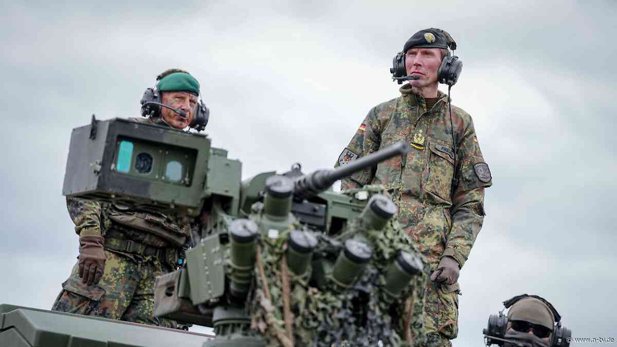 "Feind wartet nicht": Heeresinspekteur hält wegen Russland "anderen Modus" für nötig