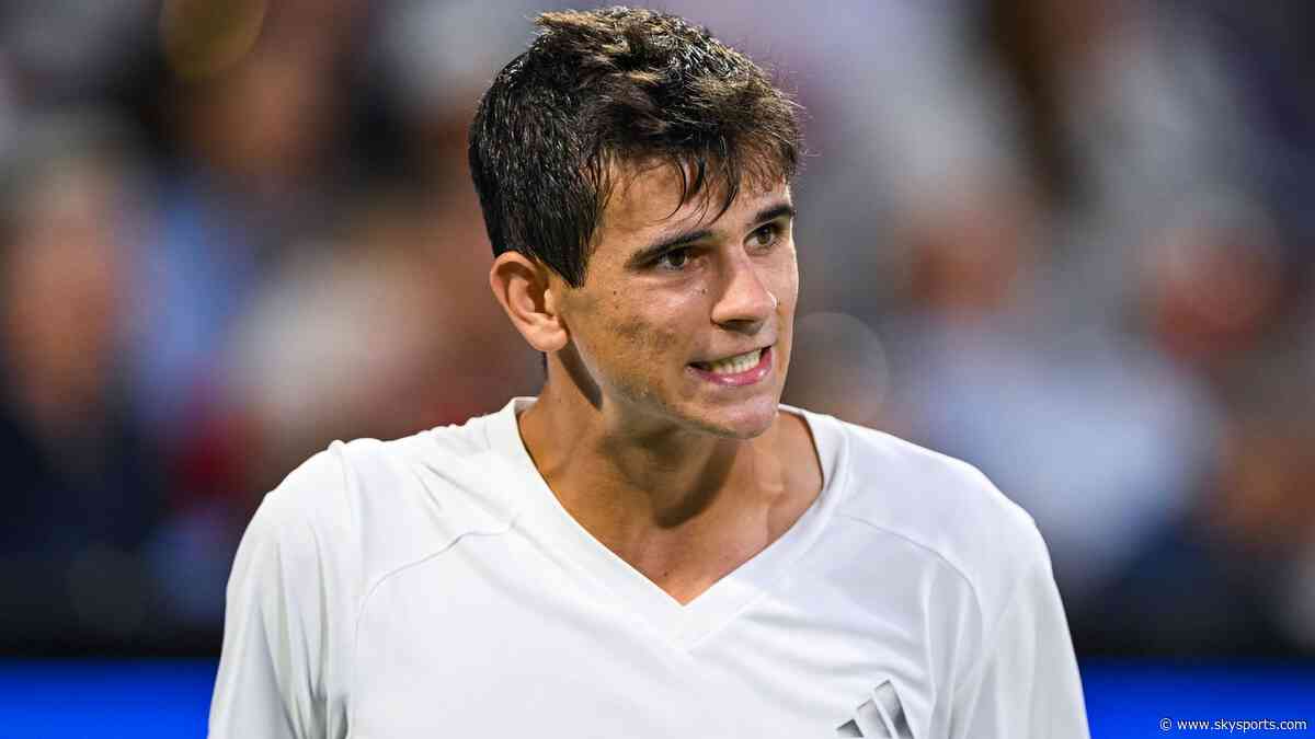 Spanish wonderkid Jodar in testy exchange after shock US Open exit