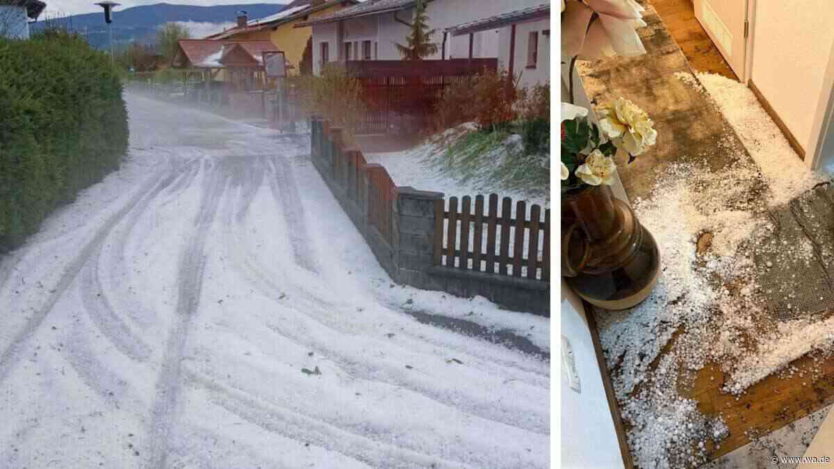 Nächster Hagel-Sturm in Österreich: Fünf-Zentimeter-Brocken schlagen in kleiner Gemeinde ein