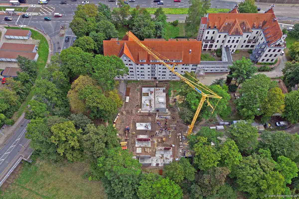 Millionenprojekt in Zwickau: Hier wächst ein neues Seniorenheim in die Höhe