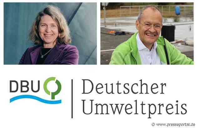 Deutscher Umweltpreis der DBU für Roda Verheyen und Klaus Vossenkaul / Verleihung am 25. Oktober - Bundespräsident beim Festakt