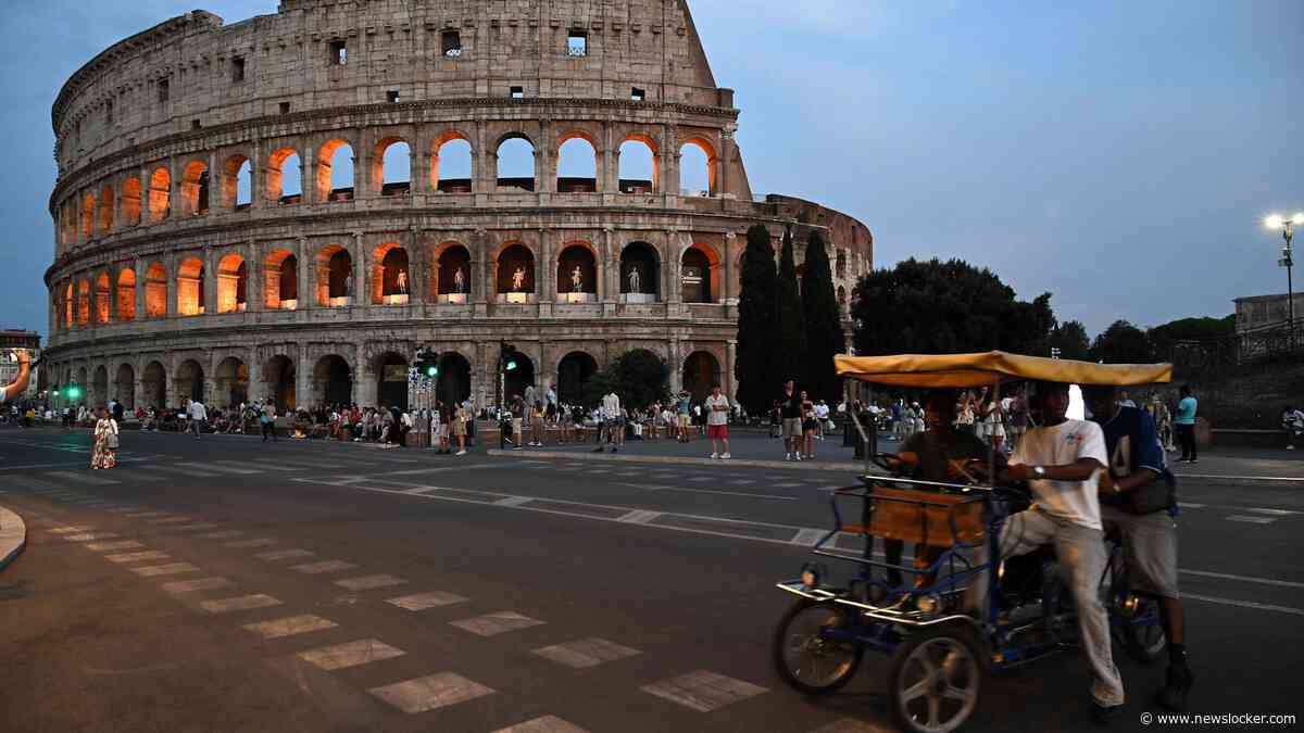 Gebied rond Colosseum in Rome wordt ’rode zone’: stad in de ban van fors toegenomen criminaliteit