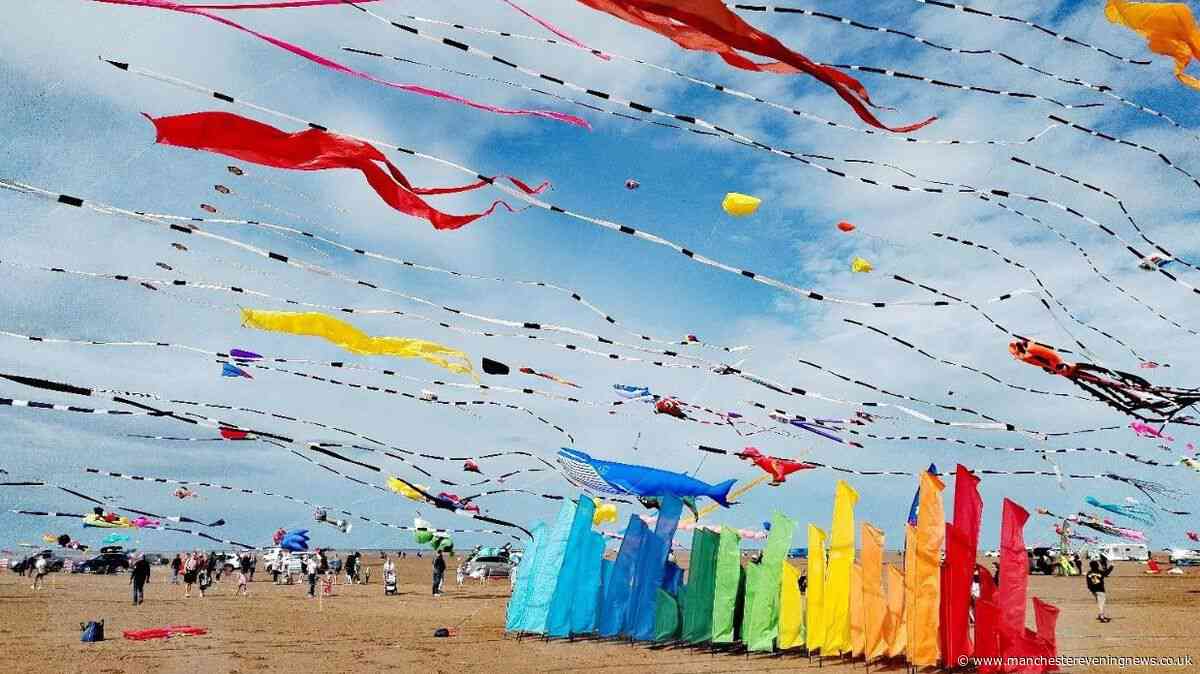 Free kite festival coming to favourite seaside town an hour from Manchester this weekend