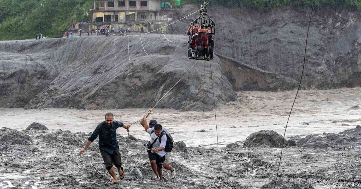 Nepal wil sensoren en camera’s plaatsen aan grens met Tibet om te waarschuwen voor aardverschuivingen