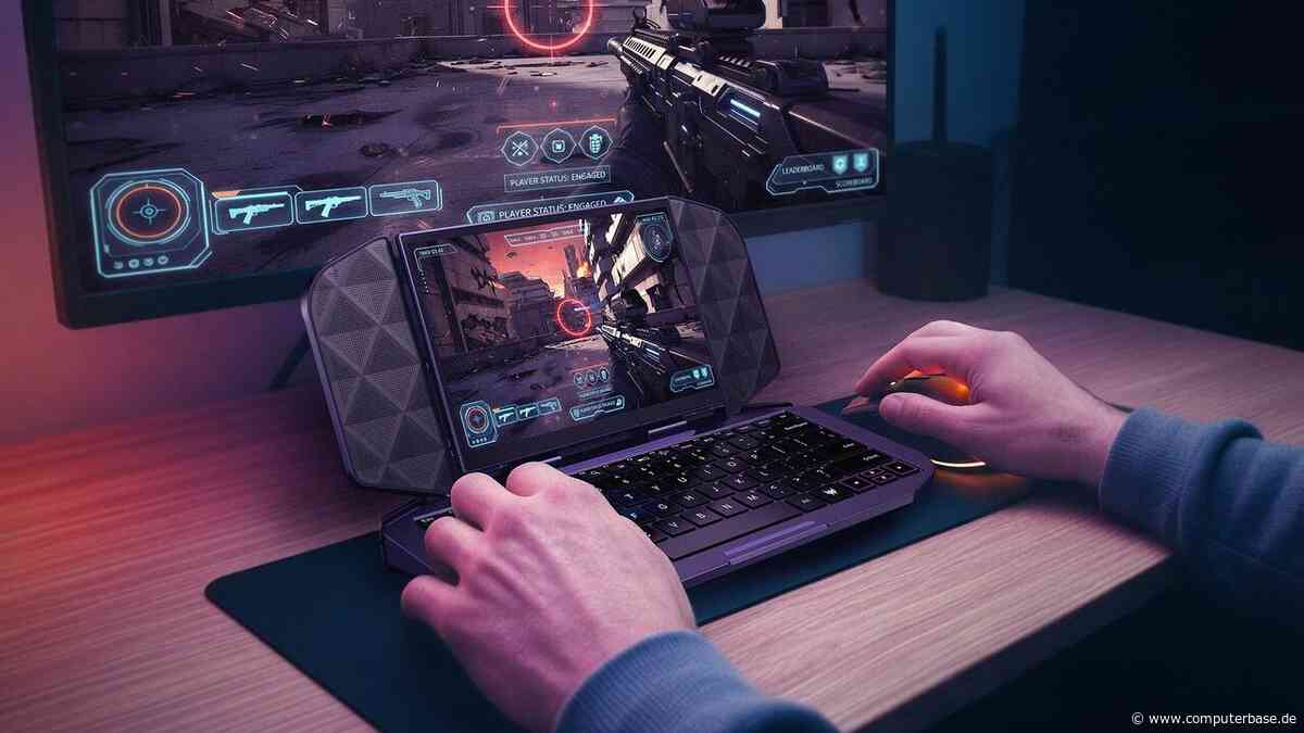 Project DualPlay Mini: Acer verwandelt Gaming-Handheld in 8-Zoll-Laptop