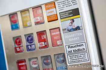 Meerane: Zigarettenautomat an der Poststraße gesprengt