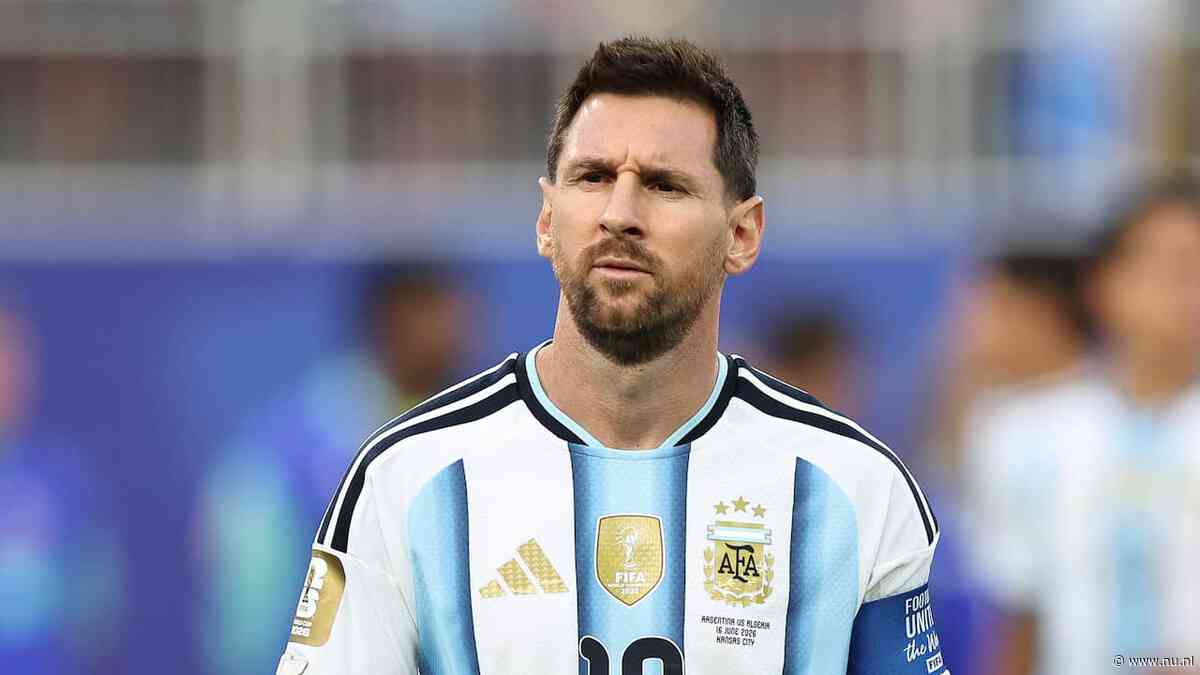 Argentinië legt alle voetbalduels in tiende minuut stil als eerbetoon aan Messi