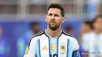 Argentinië legt alle voetbalduels in tiende minuut stil als eerbetoon aan Messi