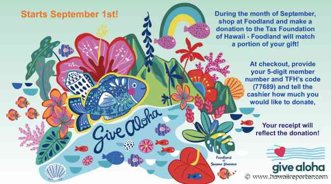 2026 Give Aloha Campaign During the Month of September