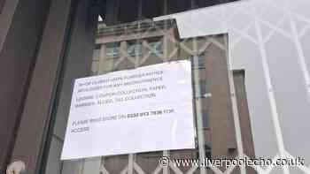 Liverpool city centre supermarket apologises as it leaves note on door