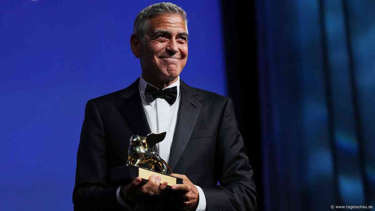 George Clooney bei Filmfestspielen Venedig für Lebenswerk geehrt