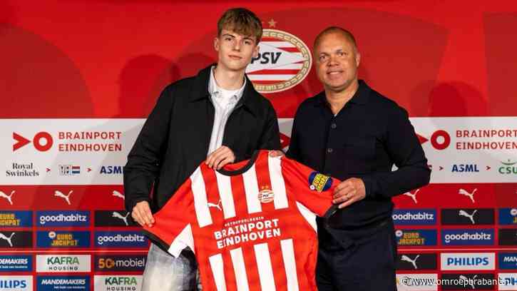 PSV legt talentvolle spits Bro Hansen voor drie jaar vast