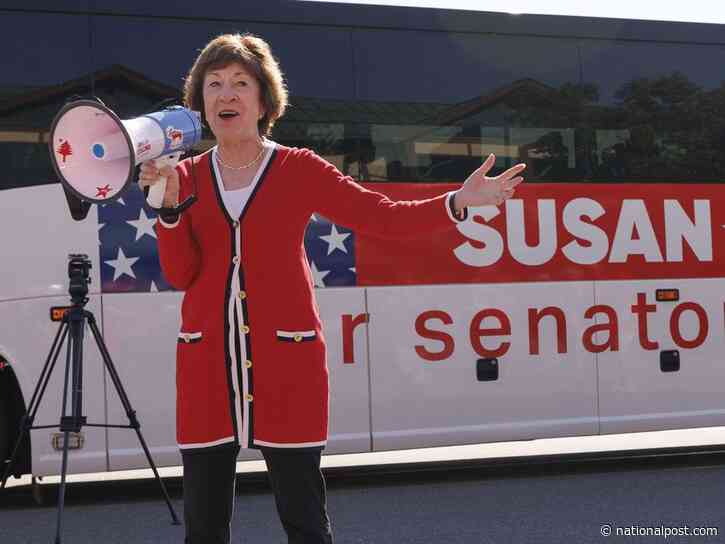 Republican Senator Susan Collins could be one of the first victims of Trump's tariff war
