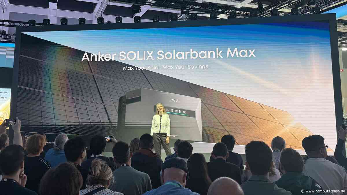 Anker Solix Solarbank Max: 10.000-Watt-Balkon­kraft­werk mit 7-kWh-Akku für 20 Module