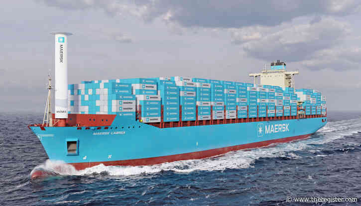 British wind power to drive Maersk container ship