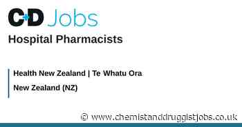 Health New Zealand | Te Whatu Ora: Hospital Pharmacists