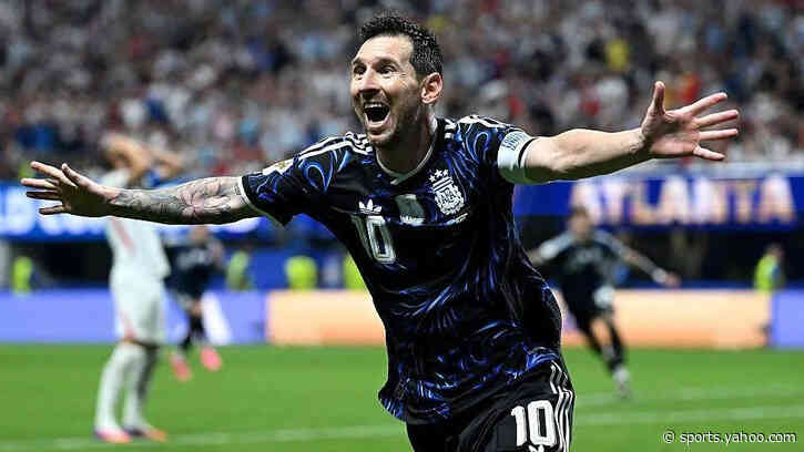 Argentine league to pause games to honour Messi