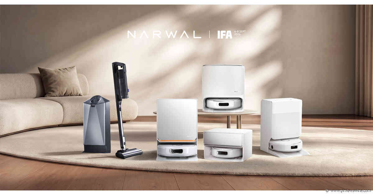 Narwal Expands AI-Powered Cleaning Across the Home as IFA 2026 Returns to Berlin