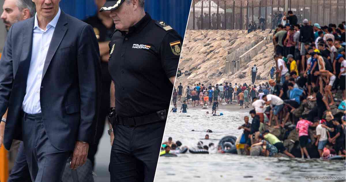 Geen bewijs dat Marokko achter bestorming Ceuta zat, maar Spanje is wel kritisch op grenspolitie en ministers