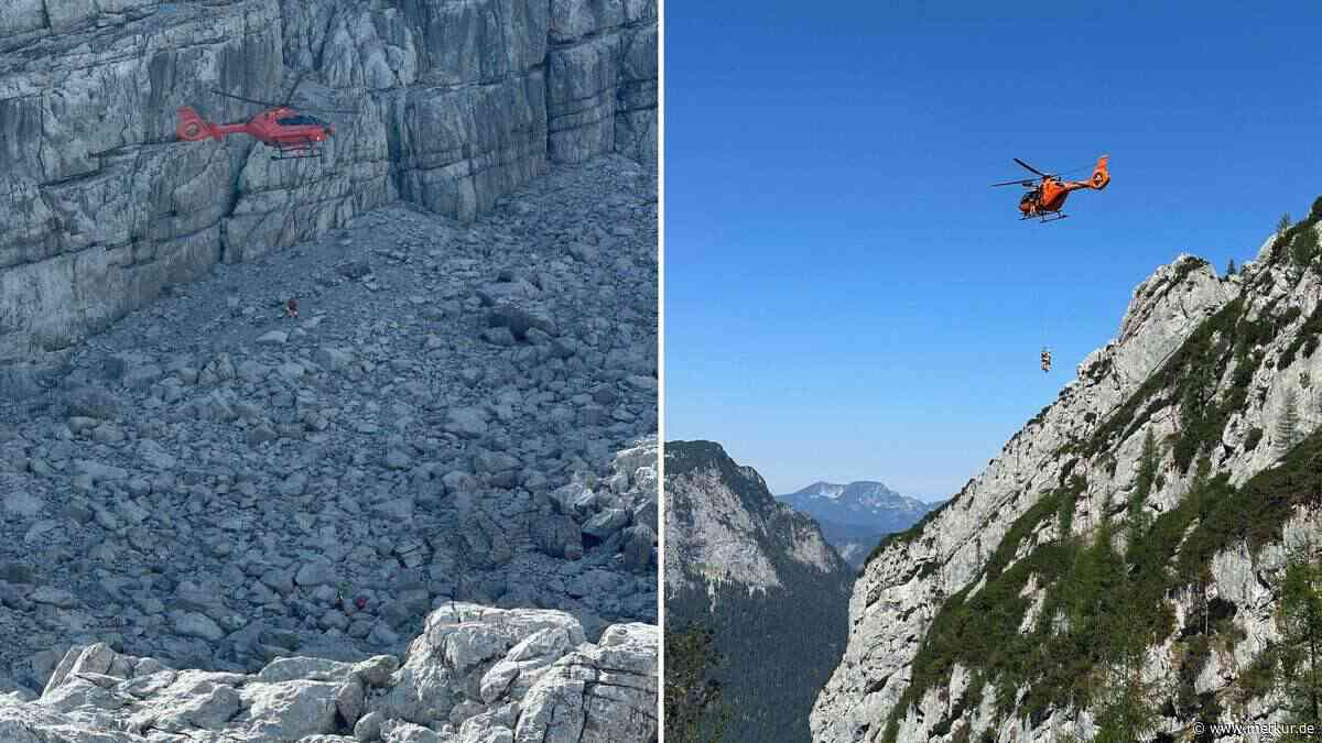 Verletzt, erschöpft und verstiegen: 23 Bergwacht-Einsätze allein in Ramsau