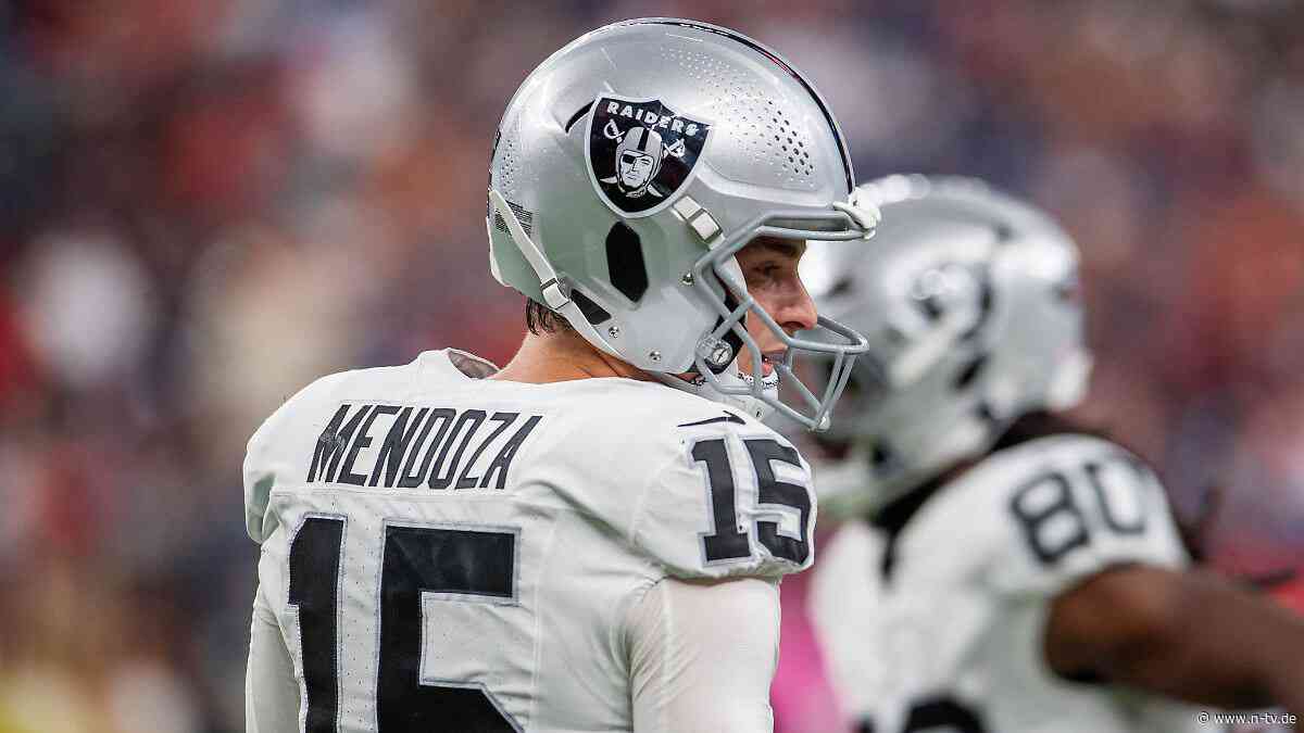 Routinier Cousins startet: Raiders setzen Top-Pick Mendoza erstmal auf die Bank