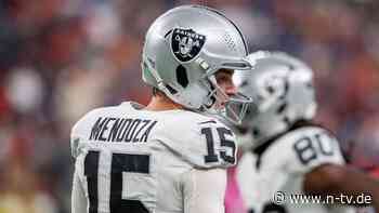 Routinier Cousins startet: Raiders setzen Top-Pick Mendoza erstmal auf die Bank