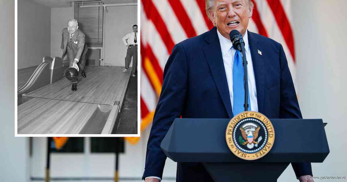 Trump maakt groot bedrag vrij voor renovatie bowlingbaan bij Witte Huis, eerder plan Obama juist afgeschoten