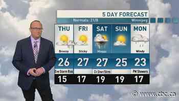 Riley Laychuk's Manitoba forecast for Thursday, Sept. 3, 2026