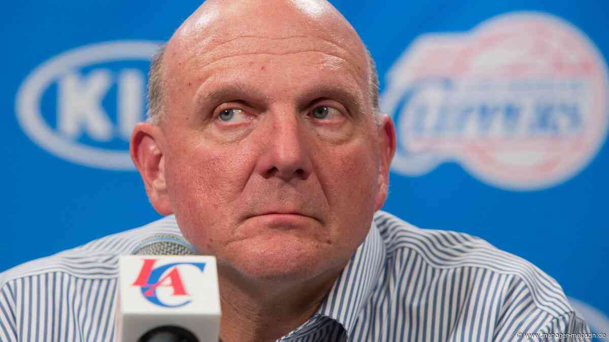 NBA: Liga sperrt Clippers-Eigentümer Steve Ballmer für ein Jahr