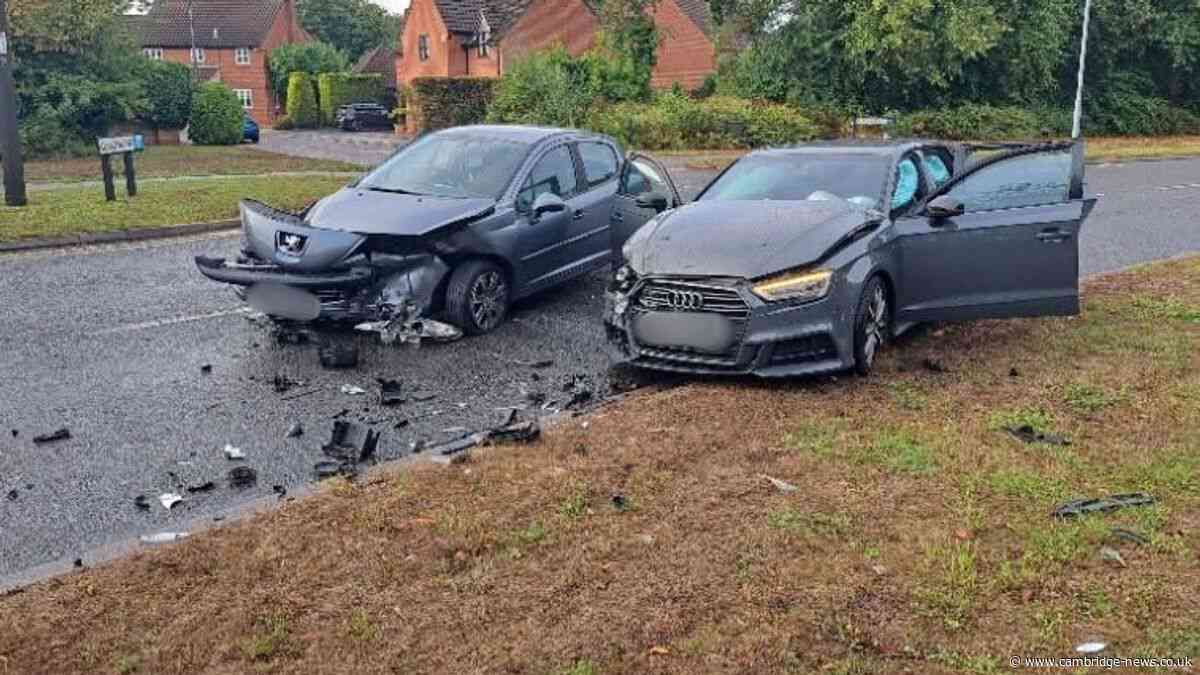 Children injured after crash which blocked Werrington road