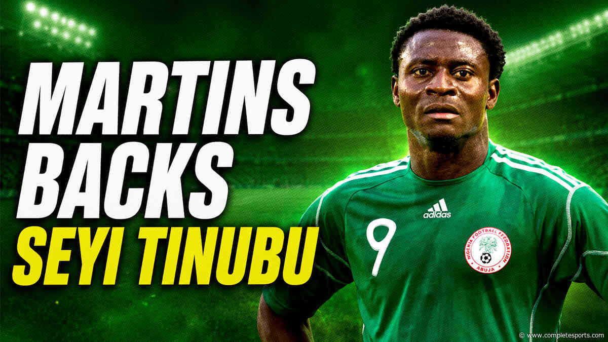 Obafemi Martins Backs Seyi Tinubu To Become NFF President. Do You Agree?