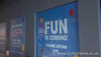 Billboards go up in Newcastle as 'ultimate' entertainment destination to open in city centre