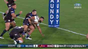 Haas monsters over in farewell game