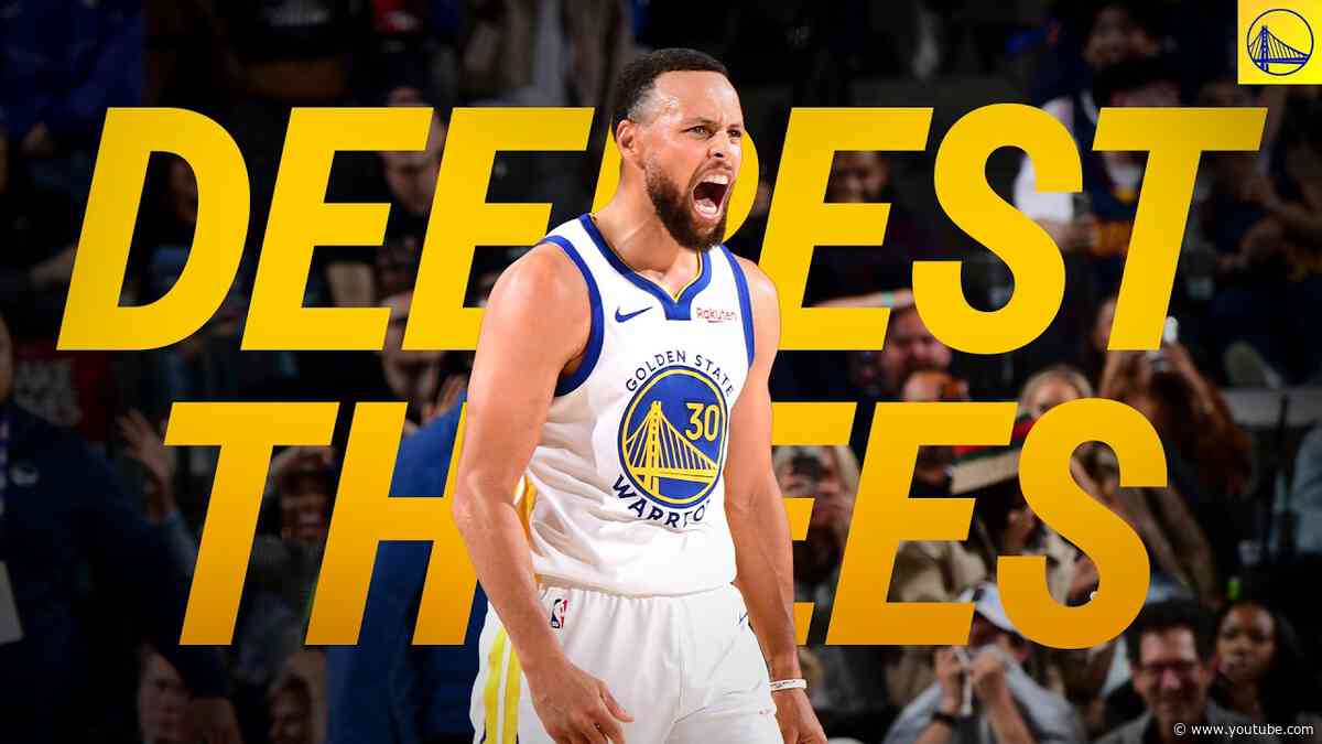 The 30 DEEPEST Shots of Stephen Curry's Career 🎯