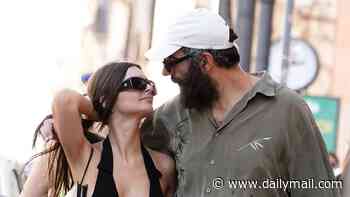 Emily Ratajkowski passionately kisses Dua Lipa's ex boyfriend Romain Gavras while on holiday in Rome