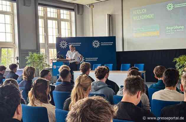 POL-AK NI: Ein neuer Jahrgang beginnt: 625 Studierende starten an der Polizeiakademie Niedersachsen