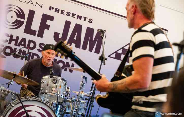 Watch Josh Homme, Chad Smith and Andrew Watt cover David Bowie, INXS, Tom Petty and more at Golf Jam charity event