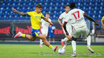 4:0 zur Pause: Eintracht Braunschweig überrollt Dynamo Dresden im „Geheimspiel“