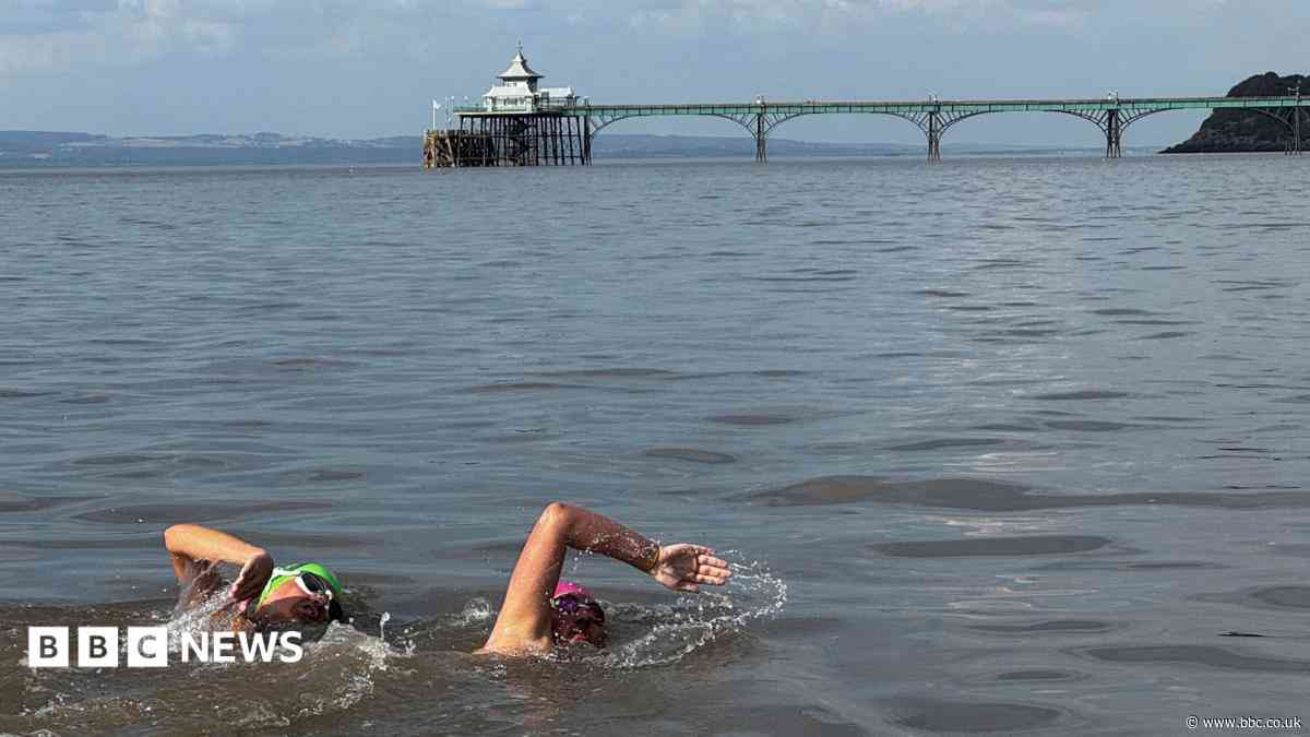 Girls 'ill' after training for Bristol Channel swim