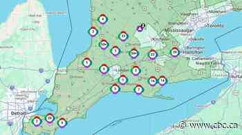 Thousands remain without power, roads closed across southwestern Ontario after severe storms hit region