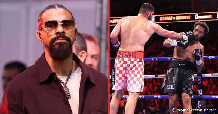 David Haye sums up Moses Itauma’s chances of becoming world champion after watching Hrgovic loss