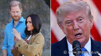 Donald Trump doubles down on Harry and Meghan and says they’ve been 'terrible to William'