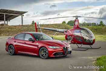 Man met Alfa Romeo-virus bouwt Giulia-helikopter van 3 ton