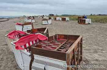 POL-KI: 260903.2 Behrensdorf: Sachbeschädigungen am Strand - Zeugen gesucht