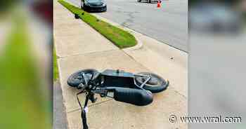 Rider seriously hurt after e-bike crash in Apex