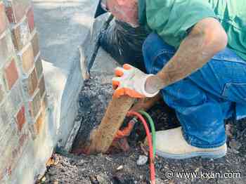 Sinking soil due to drought can crack your foundation