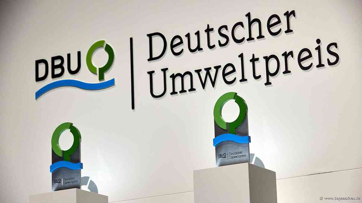 Deutscher Umweltpreis für Klimajuristin und Membranforscher